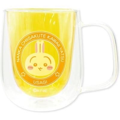 Chiikawa 兔兔 雙層耐熱玻璃杯