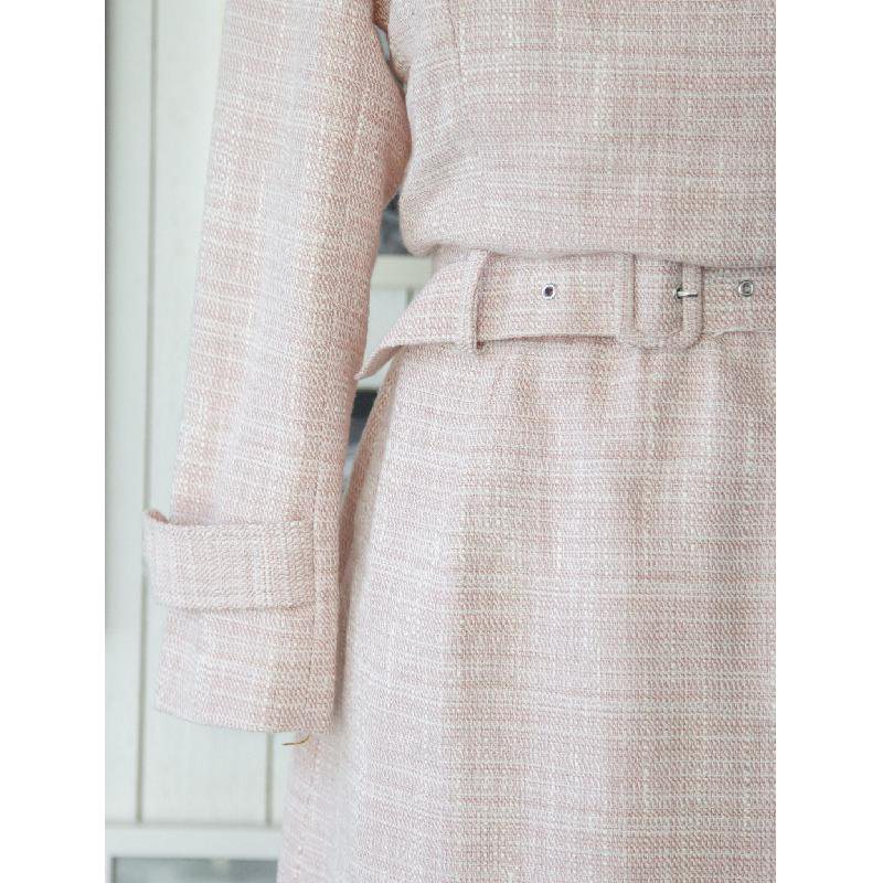 （SOLD OUT）1960s-Inspired Pink Dress - Size L (FM072)