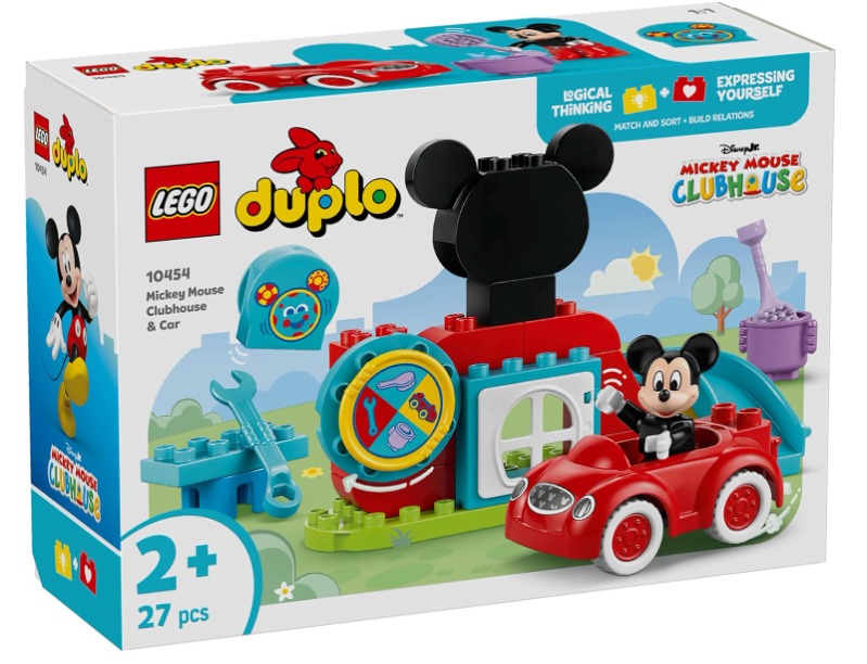 日本直送🇯🇵LEGO 米奇俱樂部積木套裝 | 2歲以上益智玩具