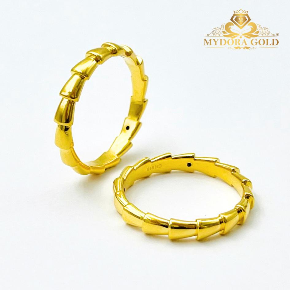 MYDORA Cincin Belah Rotan Body Snake (5G) l EMAS 916/22K
