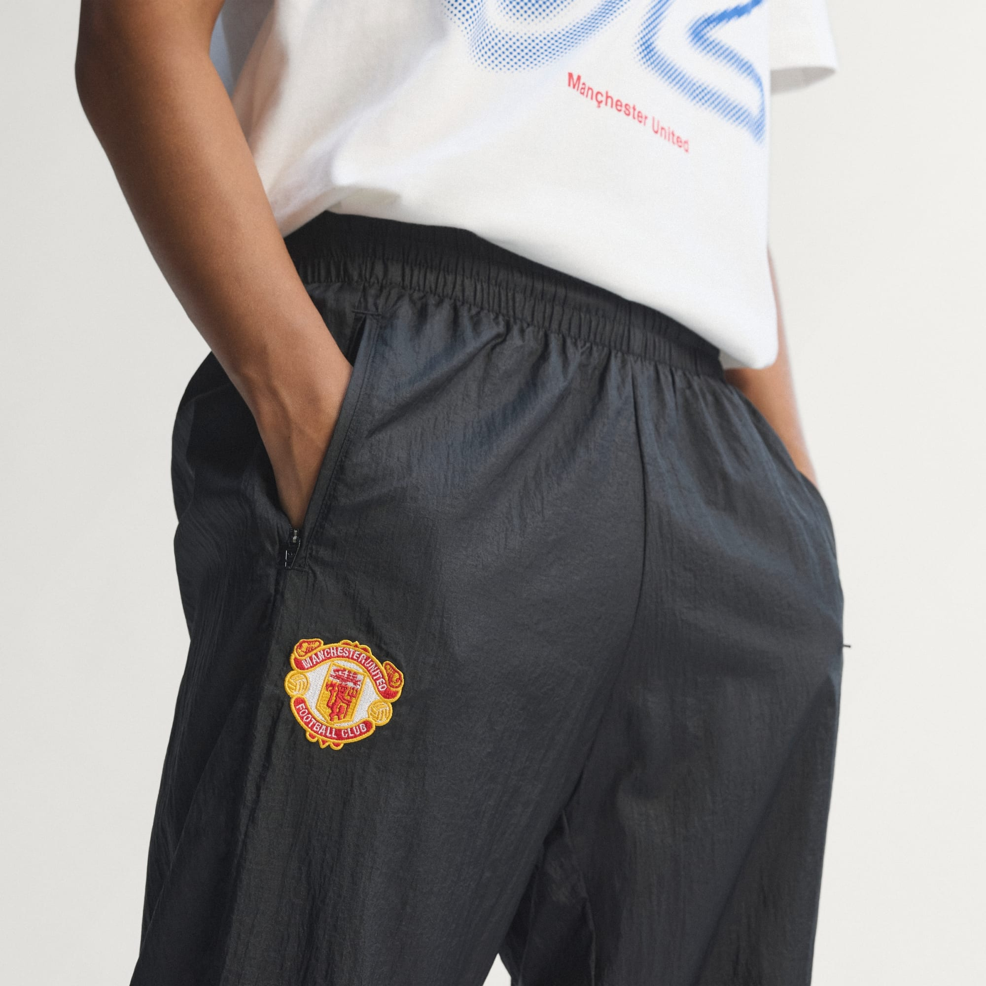 經典休閒美學  ⚽ Adidas Originals Manchester United 曼聯 1991/92 運動長褲 JD5816