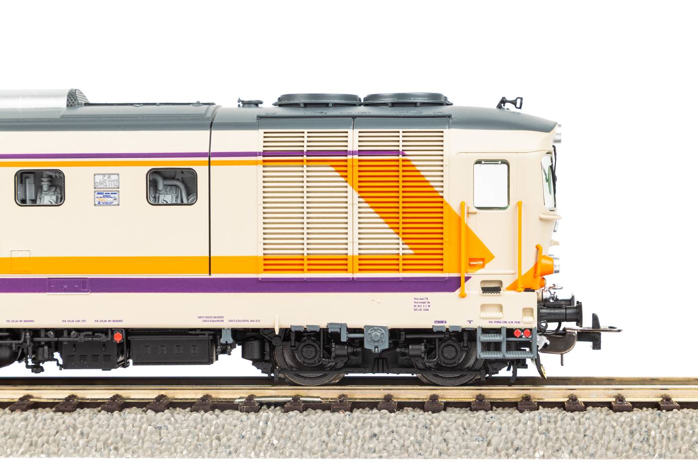 Diesel locomotive D.445 FS Era Piko HO Expert DCC Sound Smoke version