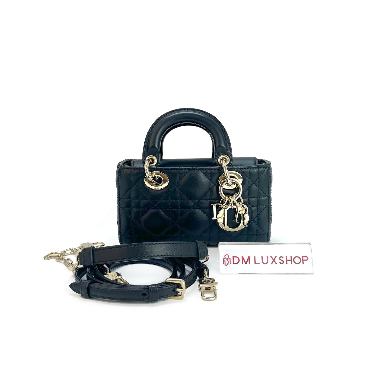 Dior Black Micro D-Joy GHW