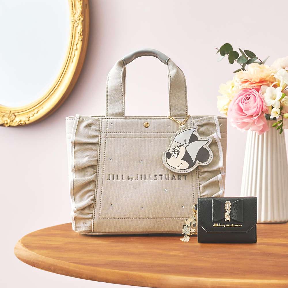 🎀【預訂】JILL by JILLSTUART x Minnie Tote Bag with Pass Case and Bag Charm