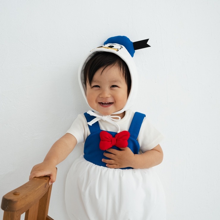 🇯🇵限量預訂 日本直送🇯🇵Just Hug Me系列唐老鴨造型吊帶包屁衣帽子套裝