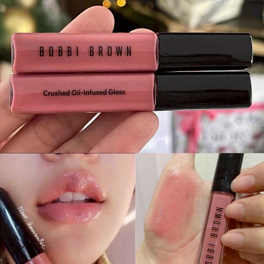 Bobbi Brown  柔滑亮澤唇蜜4ml Crushed Oil-Infused Gloss  New Romantic 色 旅行裝 冇盒 