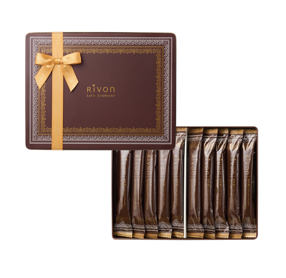 現貨現貨 RIVON  法式手作2.5雪茄卷特濃巧克力 /牛油味 法式手作2.5雪茄卷10入/20入禮合