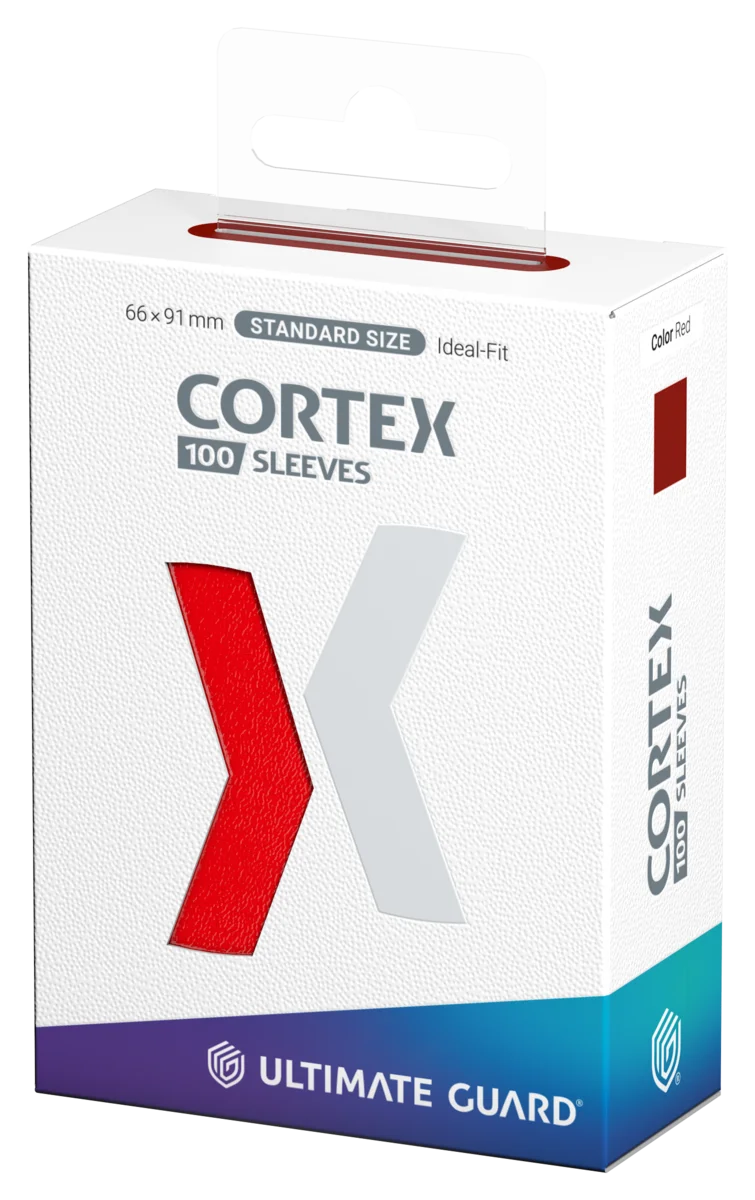 Ultimate Guard 100 - Cortex Sleeves Standard Size - Red