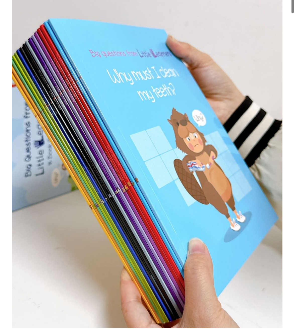 全新正版《Big Questions from Little Learners》16冊禮盒裝，專治3-8歲“十萬個為什麼”！ 