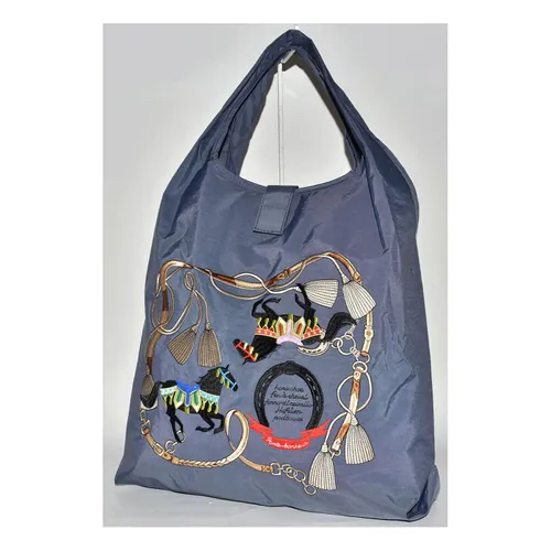 日本🗾直送特色馬🐴圖案刺繡可折疊包袋現貨🤩