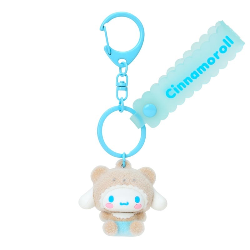 現貨｜Sanrio Cinnamoroll 玉桂狗 日版 植絨小熊 立體鎖匙扣 (58310-3)