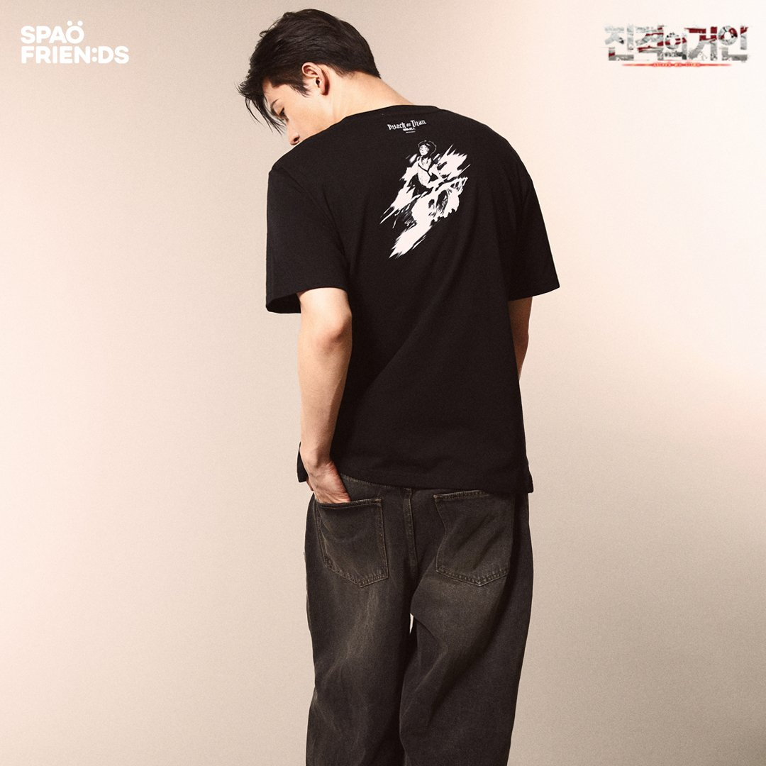 [進擊的巨人 x SPAO] 2026 短袖T-Shirt (4款)