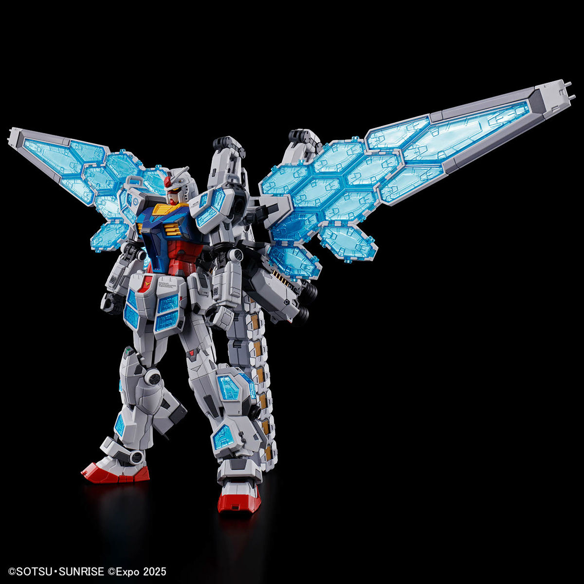 (預訂訂金 $100) (總價 $229) Bandai EXPO2025 HG 1/144 RX-78F00/E 高達 (EX-001 璃羽裝備) 模型 (行版) Gundam (EX-001 G.L.R.S.S. Feather Unit)