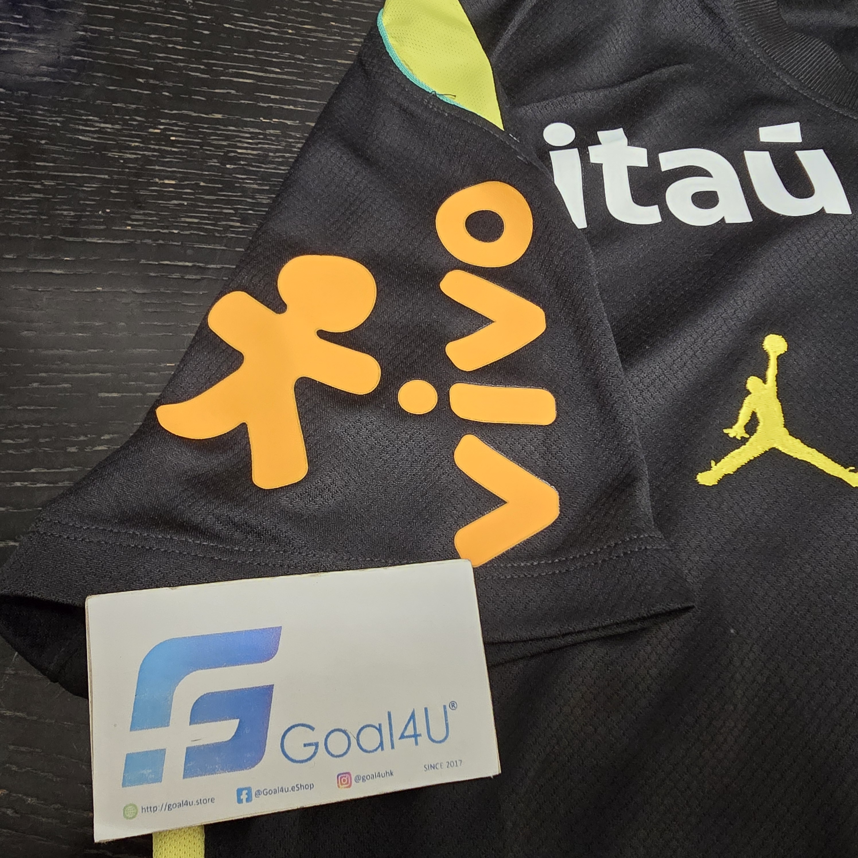 #現貨 Nike x Jordan Brazil 巴西 2026 黑色 Dri-fit 短袖訓練球衣 (可加印球員版贊助) IQ3294 