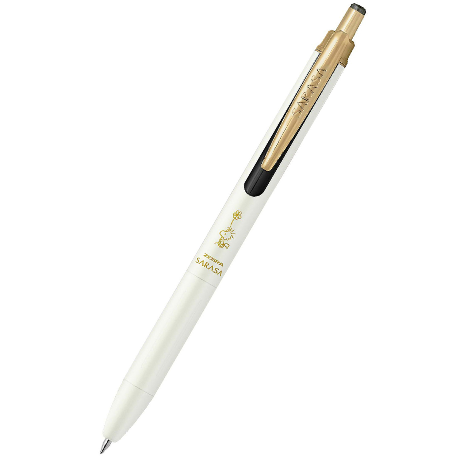 現貨｜限定 Woodstock Snoopy Zebra SARASA Grand 金屬筆桿 0.5mm 黑色 Black 啫喱筆 (P-JJ57-SN26-BK3)