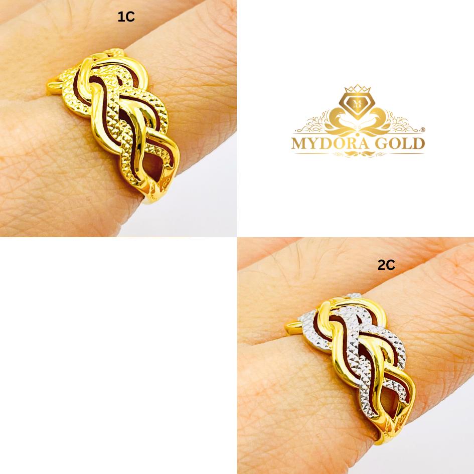 MYDORA Cincin Puteri Rapunzel (5G) l EMAS 916/22K
