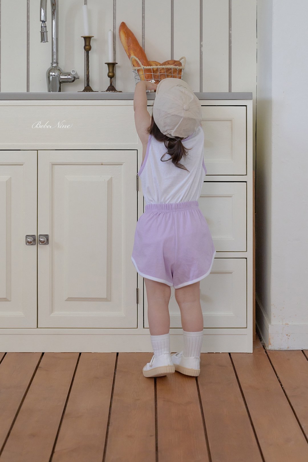 ☀️預訂 韓國直送☀️🇰🇷Bebenine兩色脆餅印花背心運動套裝