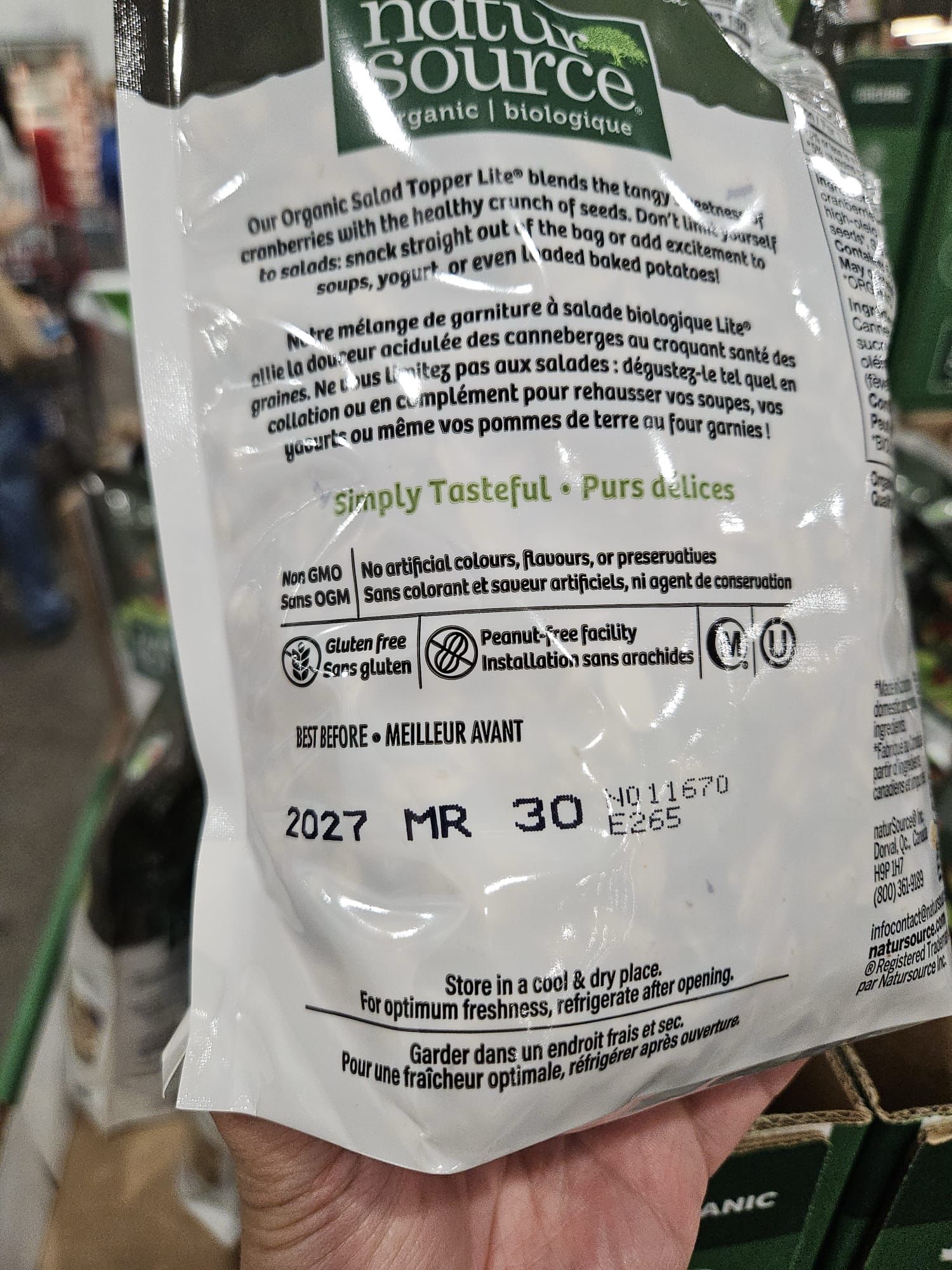 加拿大直送 📣Natursource 有機沙律topper (1 kg)