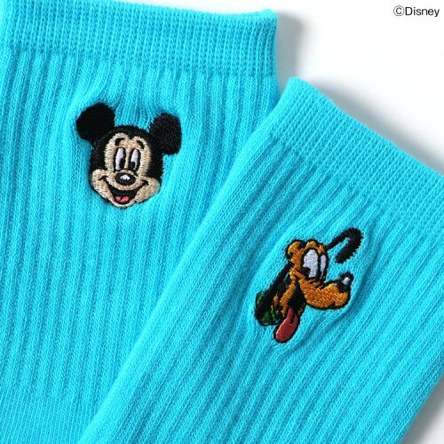 🆕【⭐訂購⭐】🇯🇵日本直送🌀#Disney 卡通人物刺繡圖案 中筒襪［8款選］🌀[ELAA-0237][260214]