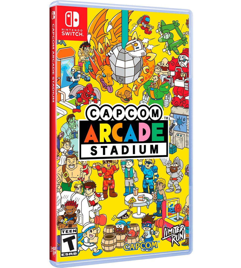 NS Capcom Arcade Stadium Vol. 1 Limited Run Edition  實體卡版本  NSW-4130