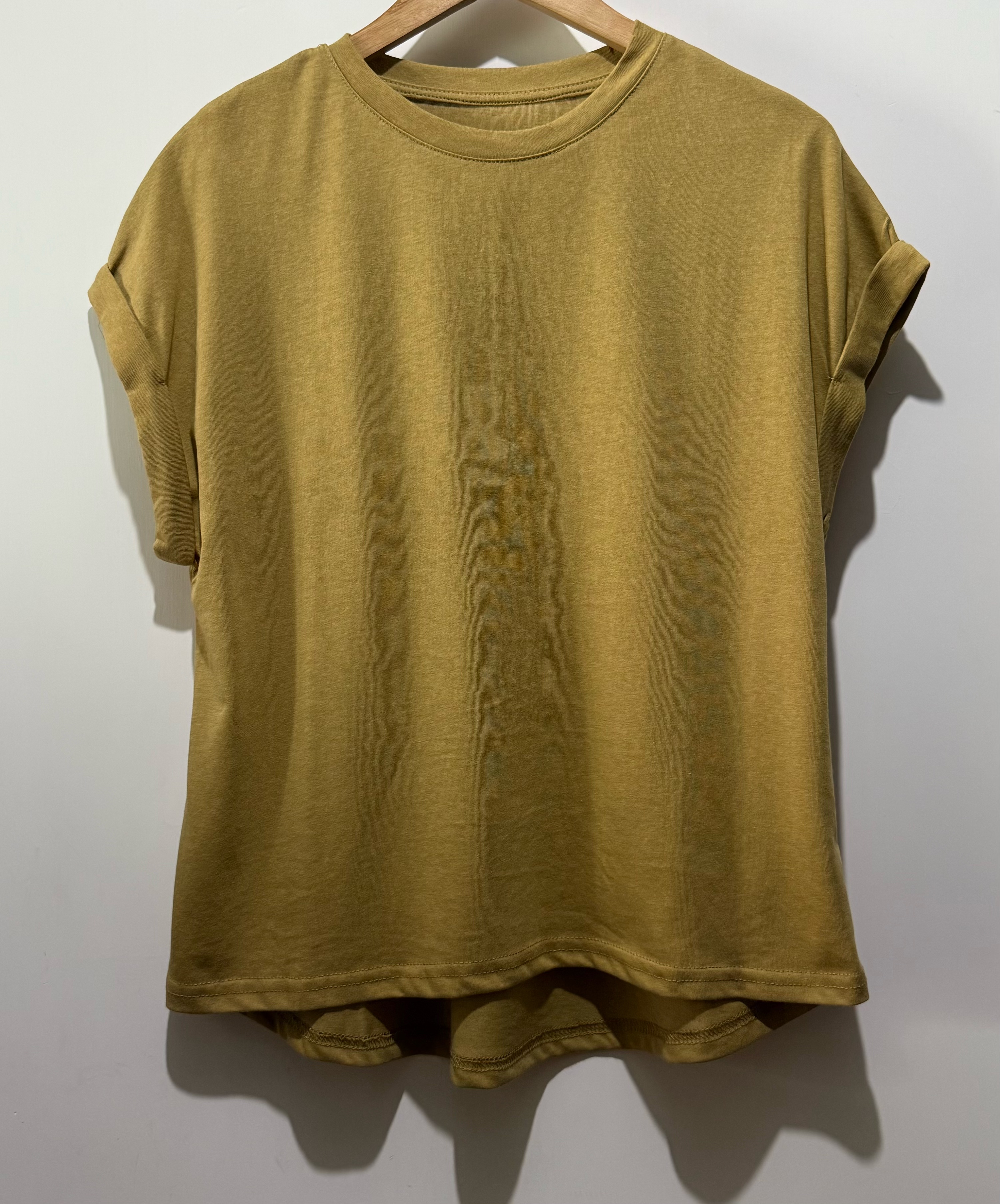 #2090 淨色全棉Top