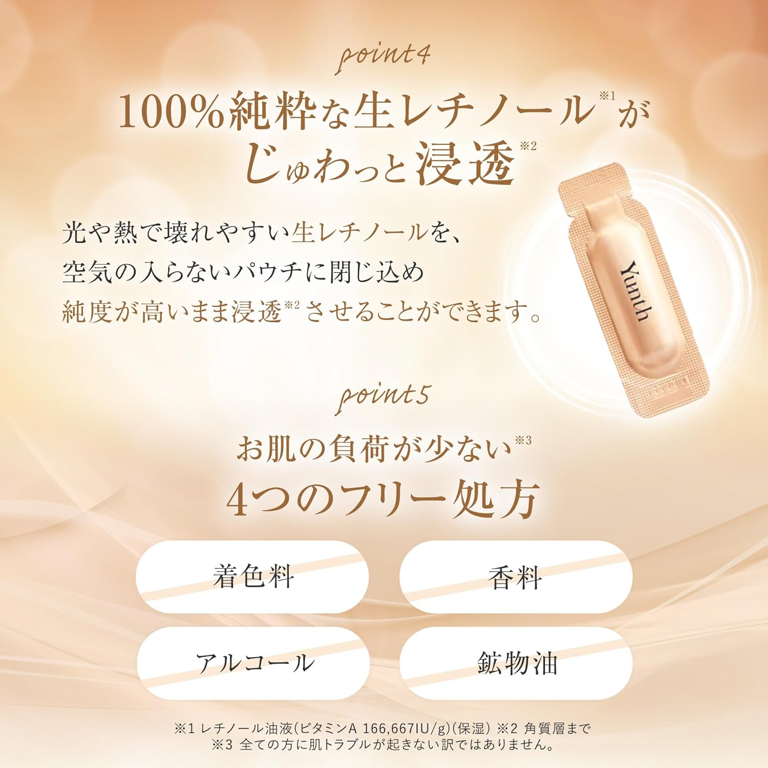 日本 Yunth 高純度生視黃醇A醇抗衰老美容液｜女生抗老必備｜Pure VA Derma Serum (1ml x 28包)