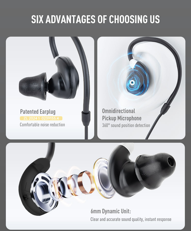 EARMOR M200T 電子降噪耳塞