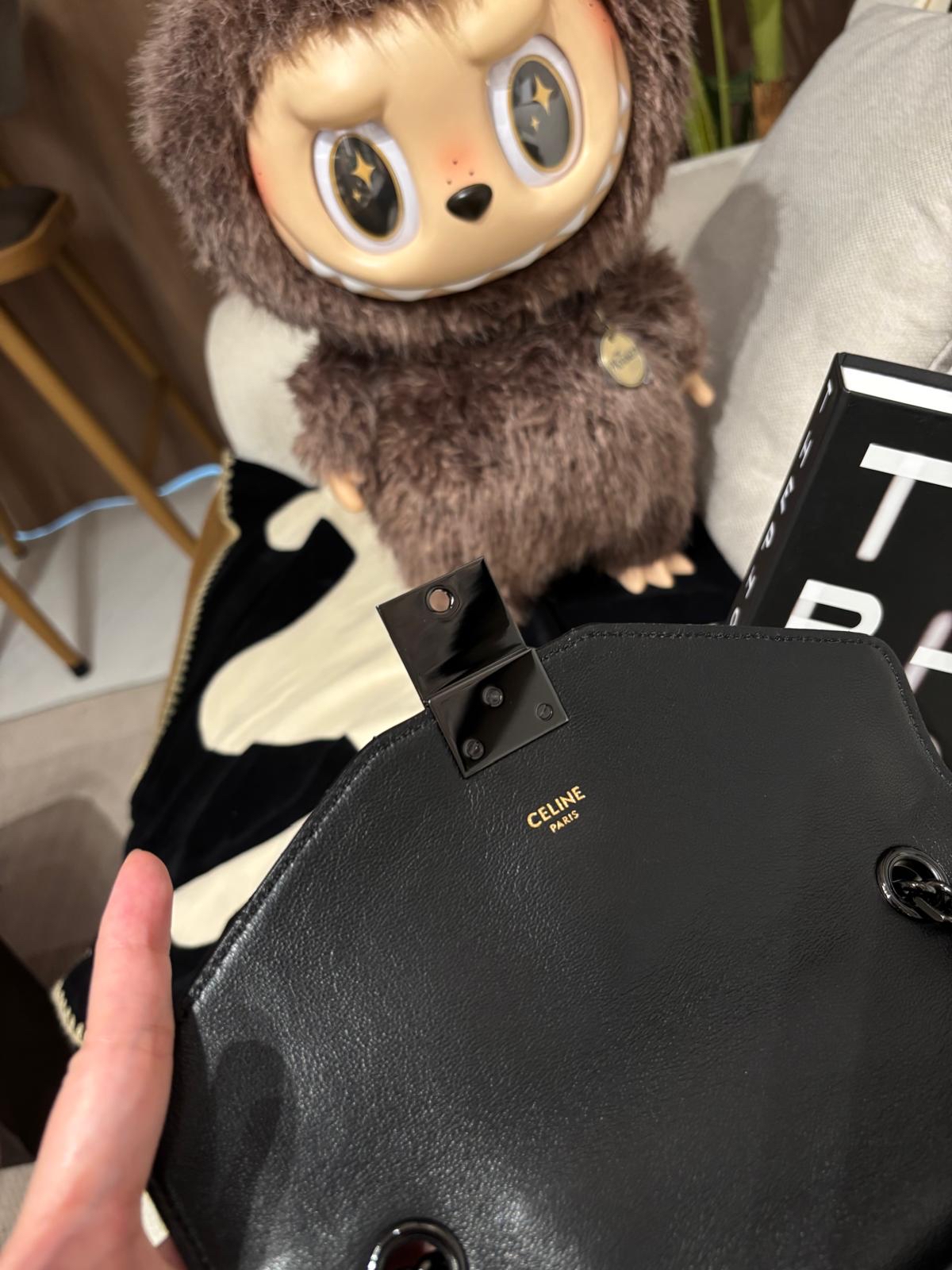 未使用品 Celine So Black Calfskin Shoulder Bag 100%Authentic, Unused ✅Dust bag