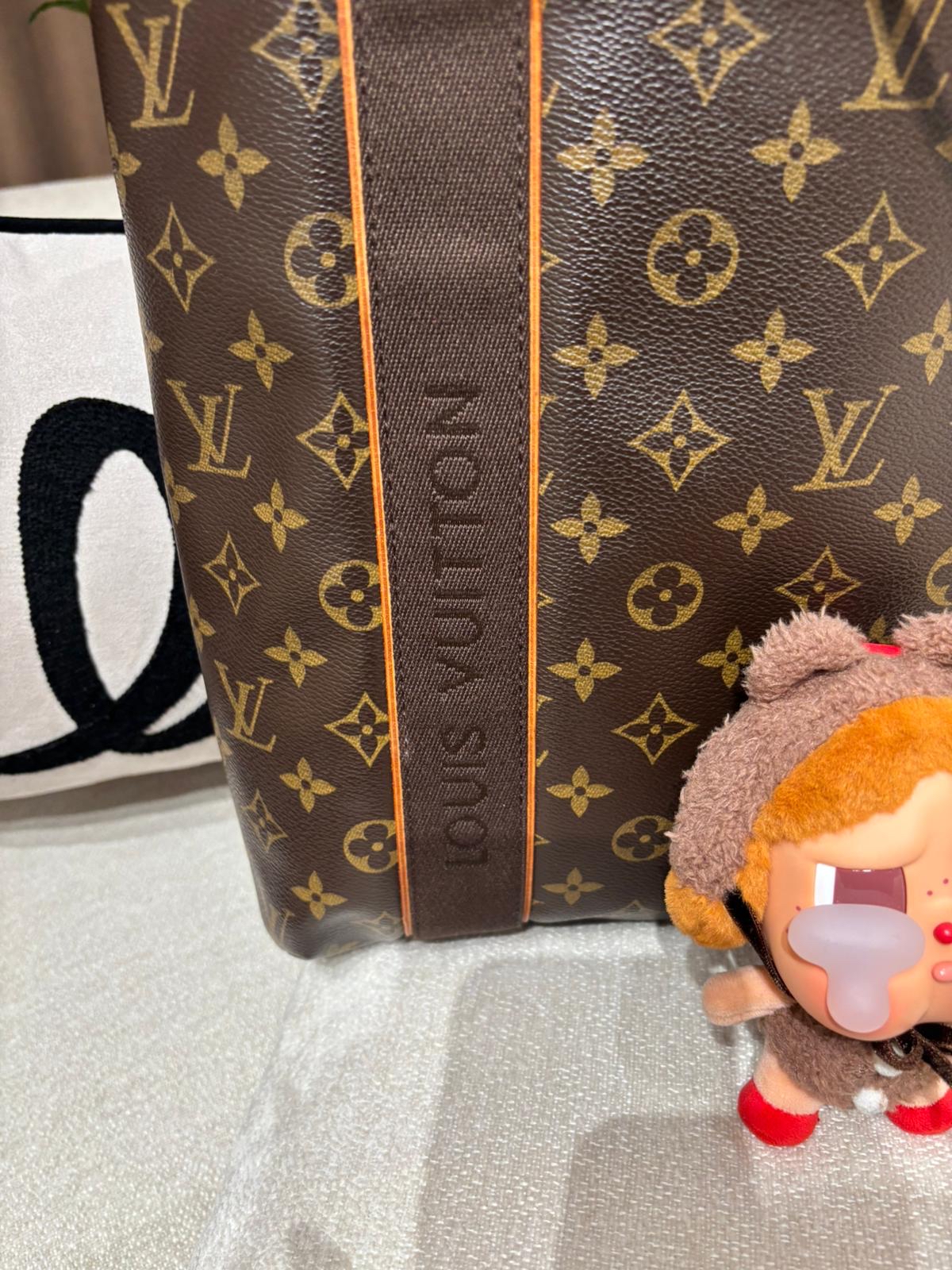 Lv BEAUBOURG Monogram tote bag 可放A4 file 100%Authentic, 88%New ✅Dust bag