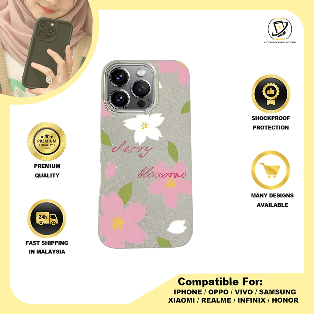 BLING CASE PHONE FOR IPHONE - DESIGN FLOWER I