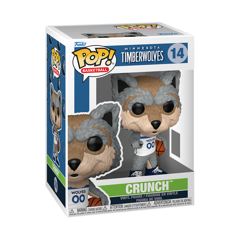 📦訂購 美國代購 Funko POP! NBA MASCOTS Crunch Figure 明尼蘇達木狼 模型