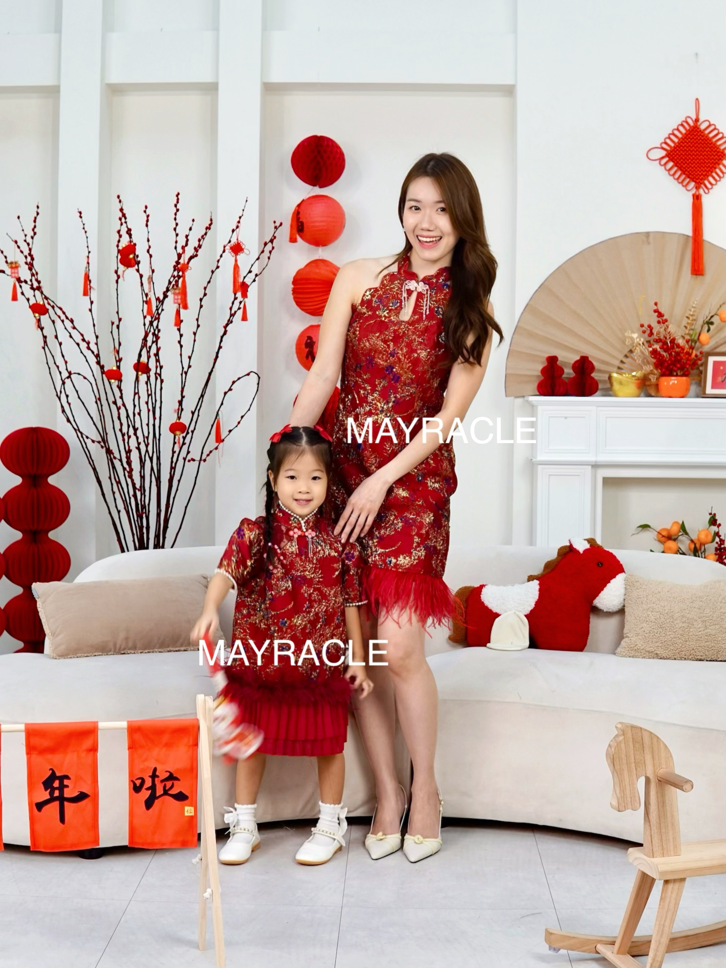 [PRE-ORDER] CNY 2027 Ji (吉) Girl Cheongsam