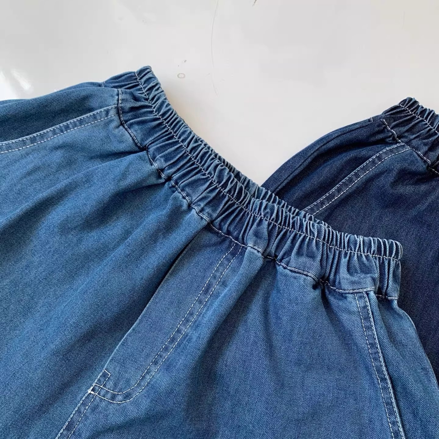 0330 Danton 薄款寬鬆休閒鬆九分牛仔褲 5月頭