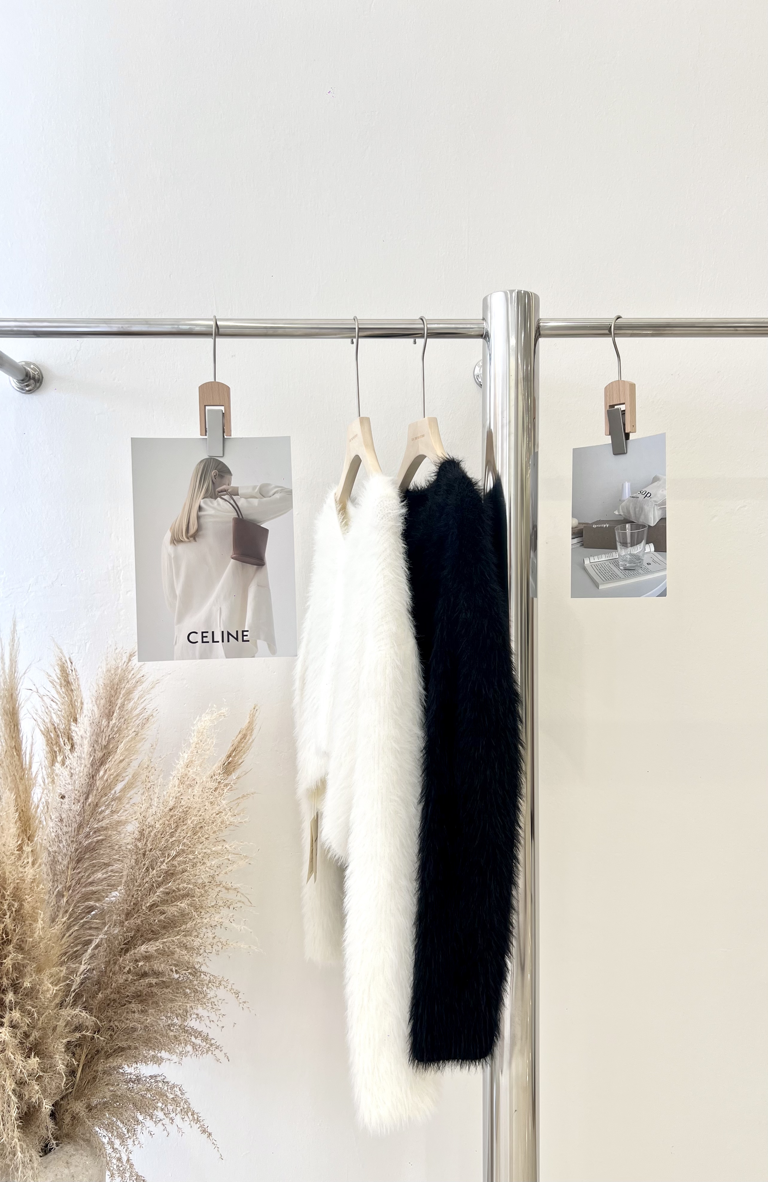 7061 高级水貂毛针织长袖