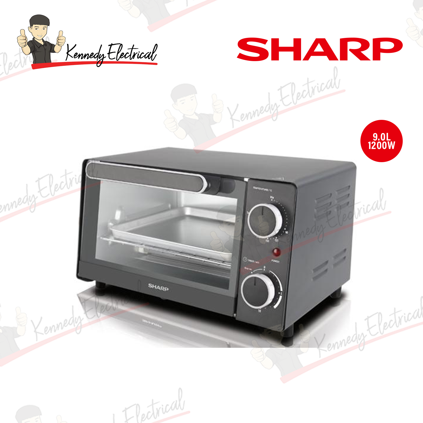 Sharp 9L Oven Toaster (EO9MTBK)