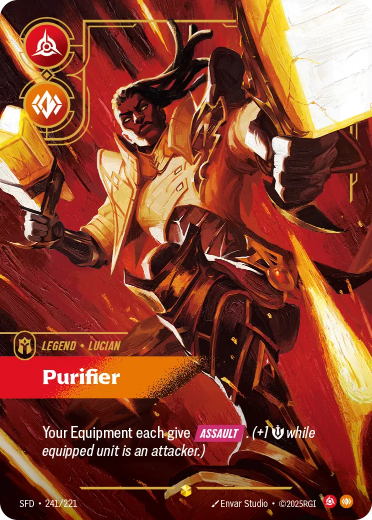 [ Spiritforged - Overnumber ] SFD-241/221 Lucian Purifier