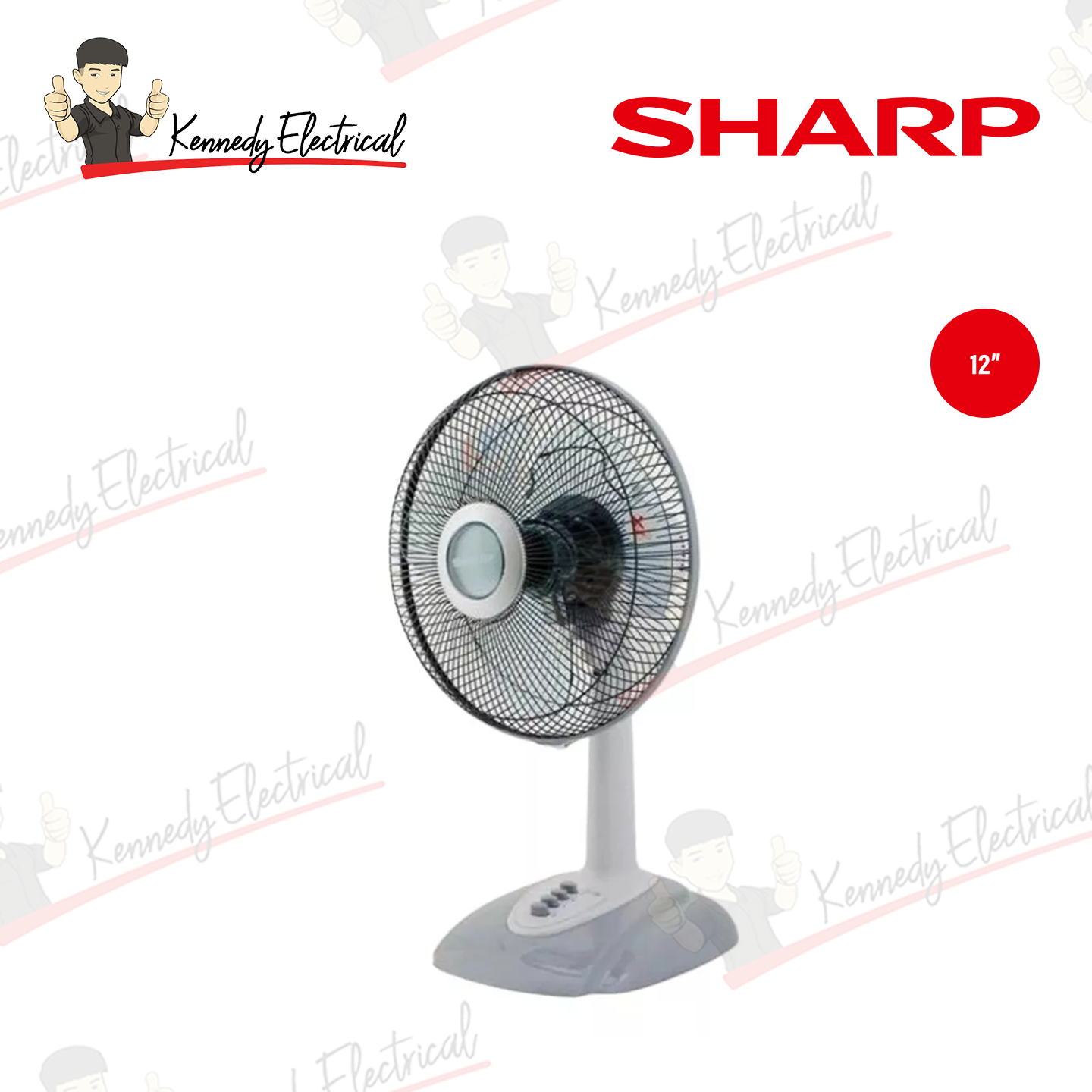 Sharp 12" Table Fan (PJT129GY)