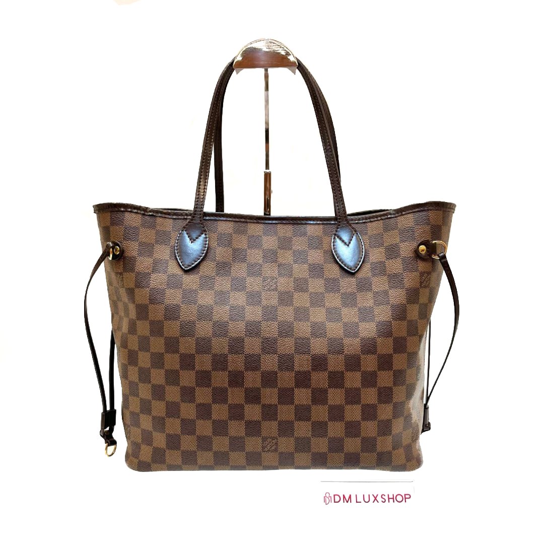 LV Damier Ebene Neverfull MM GHW