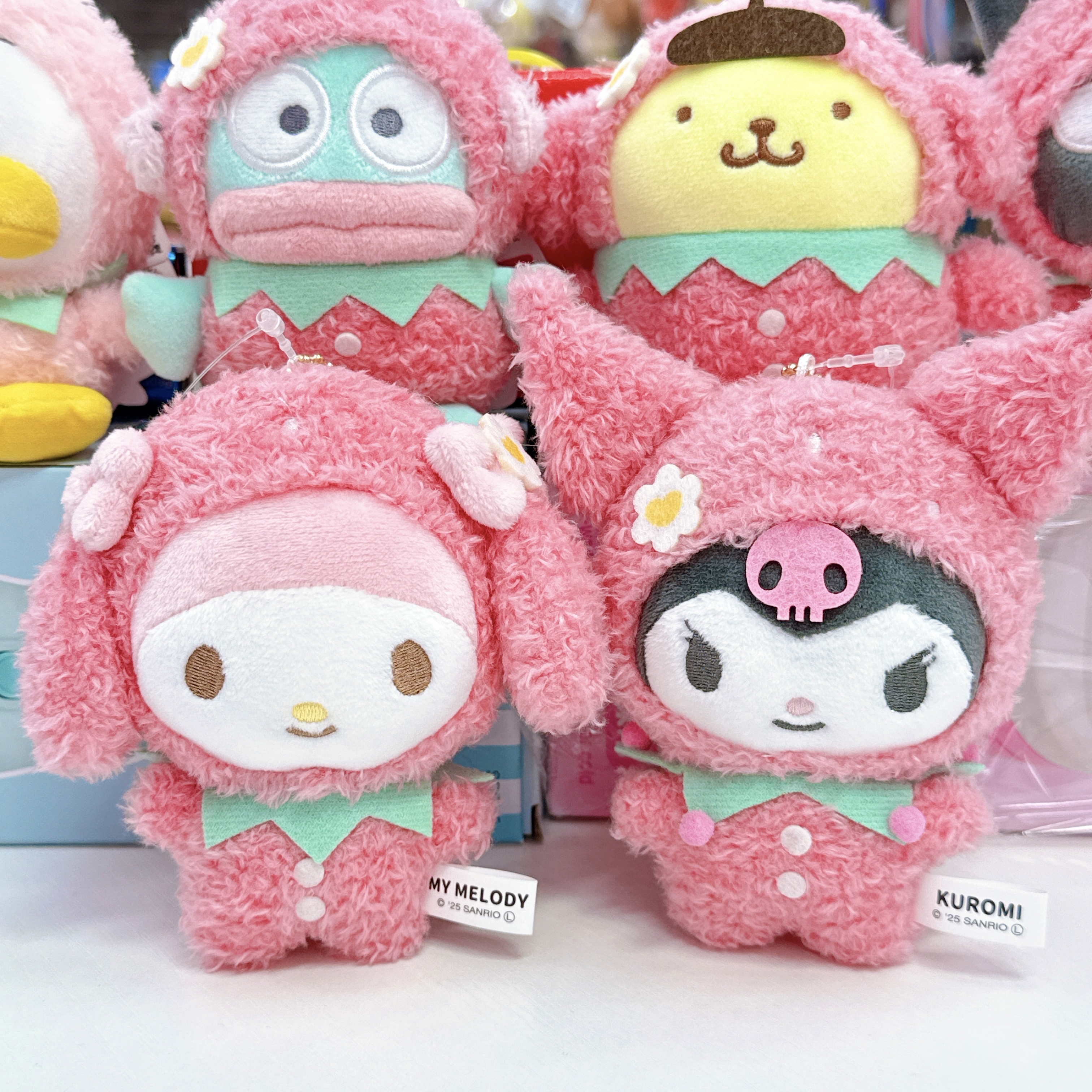 日本限定版Samuel草莓頭系列公仔掛飾