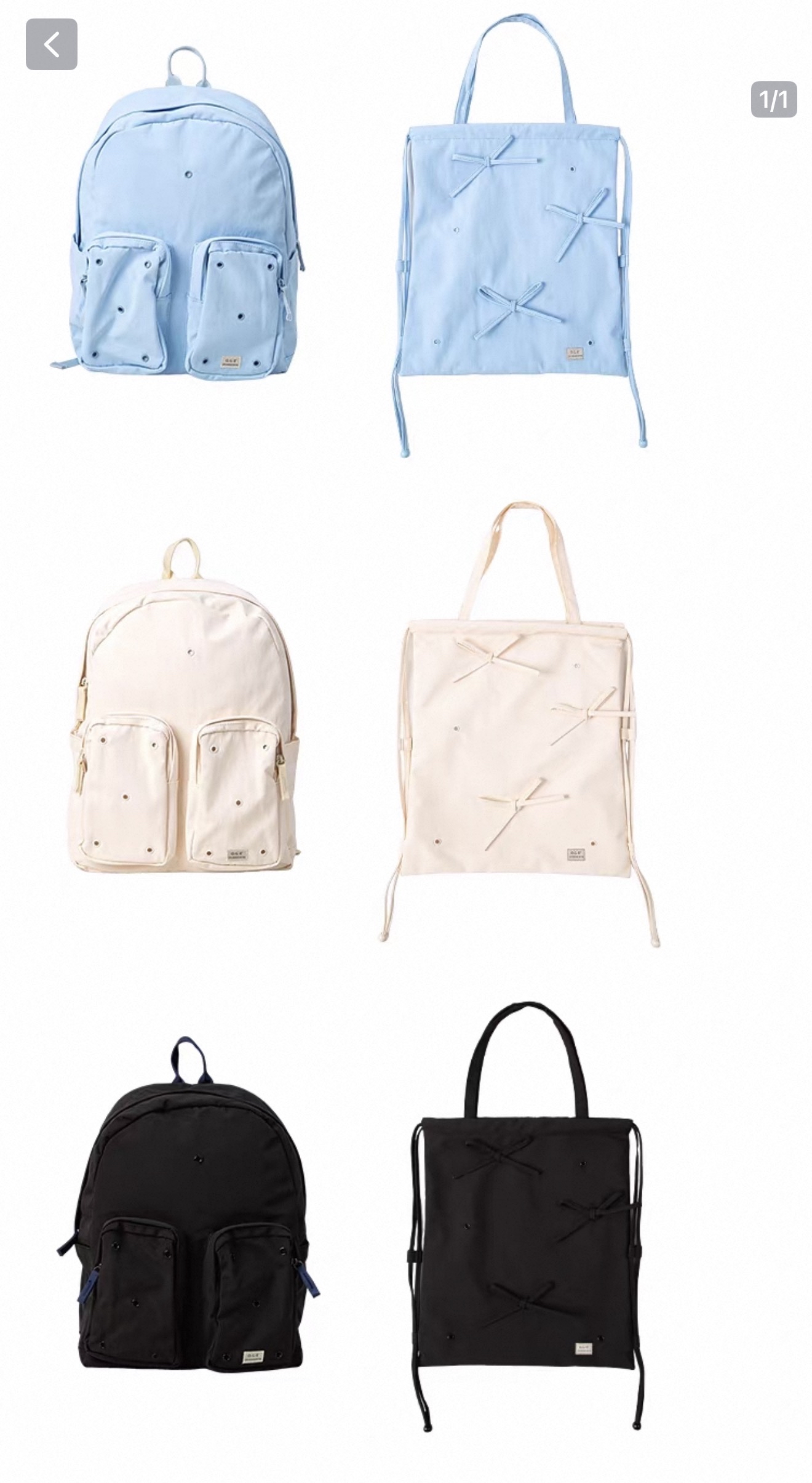 Hole Backpack bag