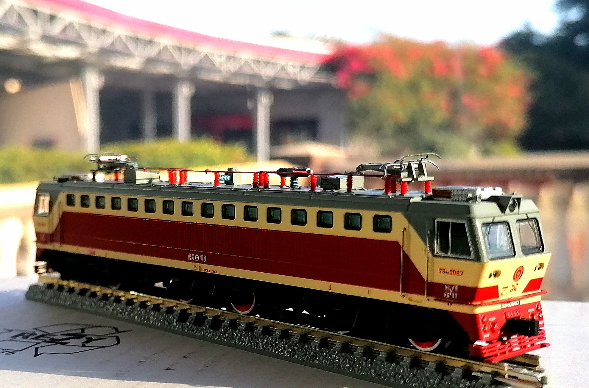 中國電力機車韶山7C Spur-N 1：160 DCC數碼音效