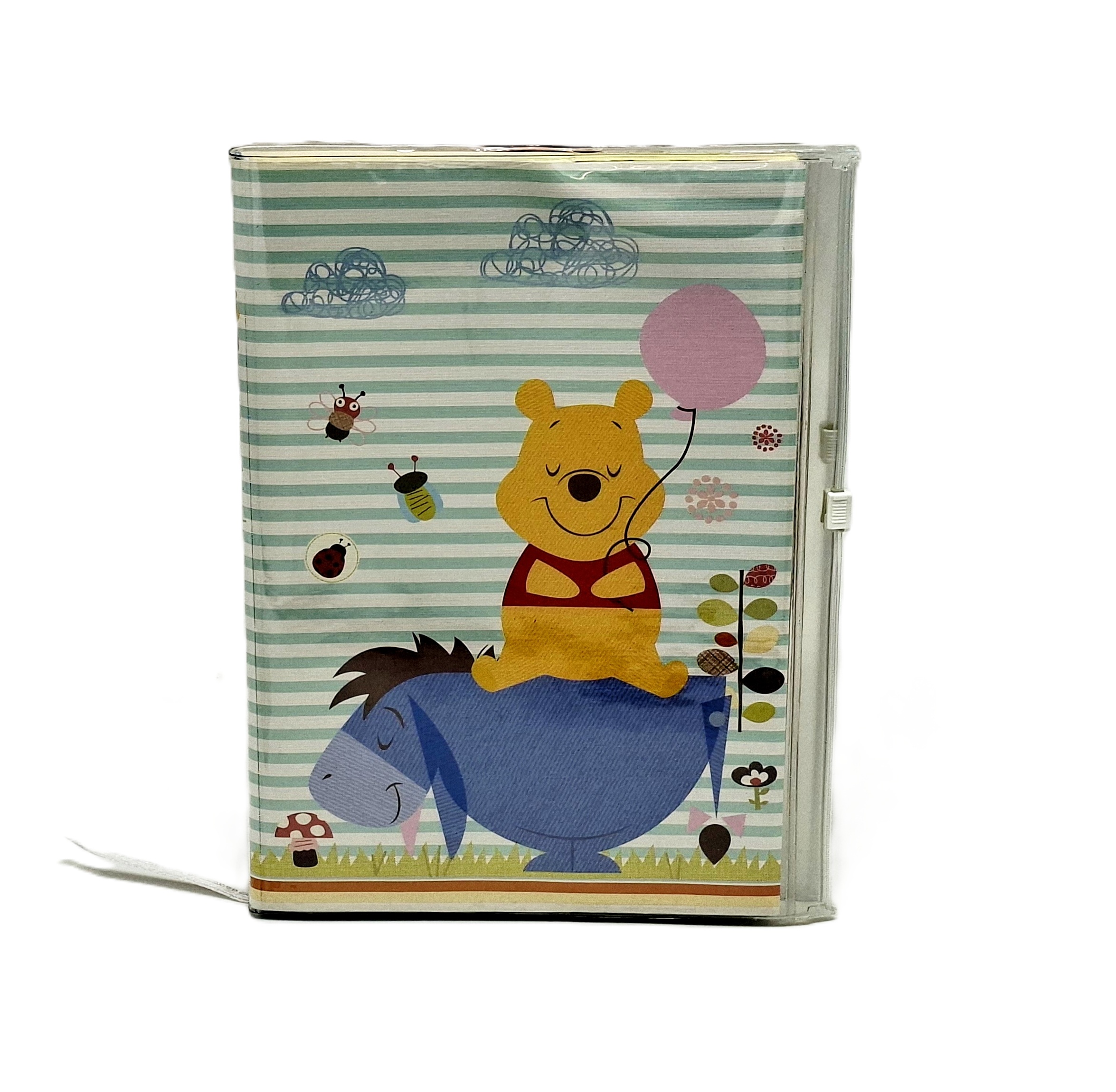A5雙夾鏈收納筆記 Winnie the Pooh 維尼熊 (DPNA-25015A)