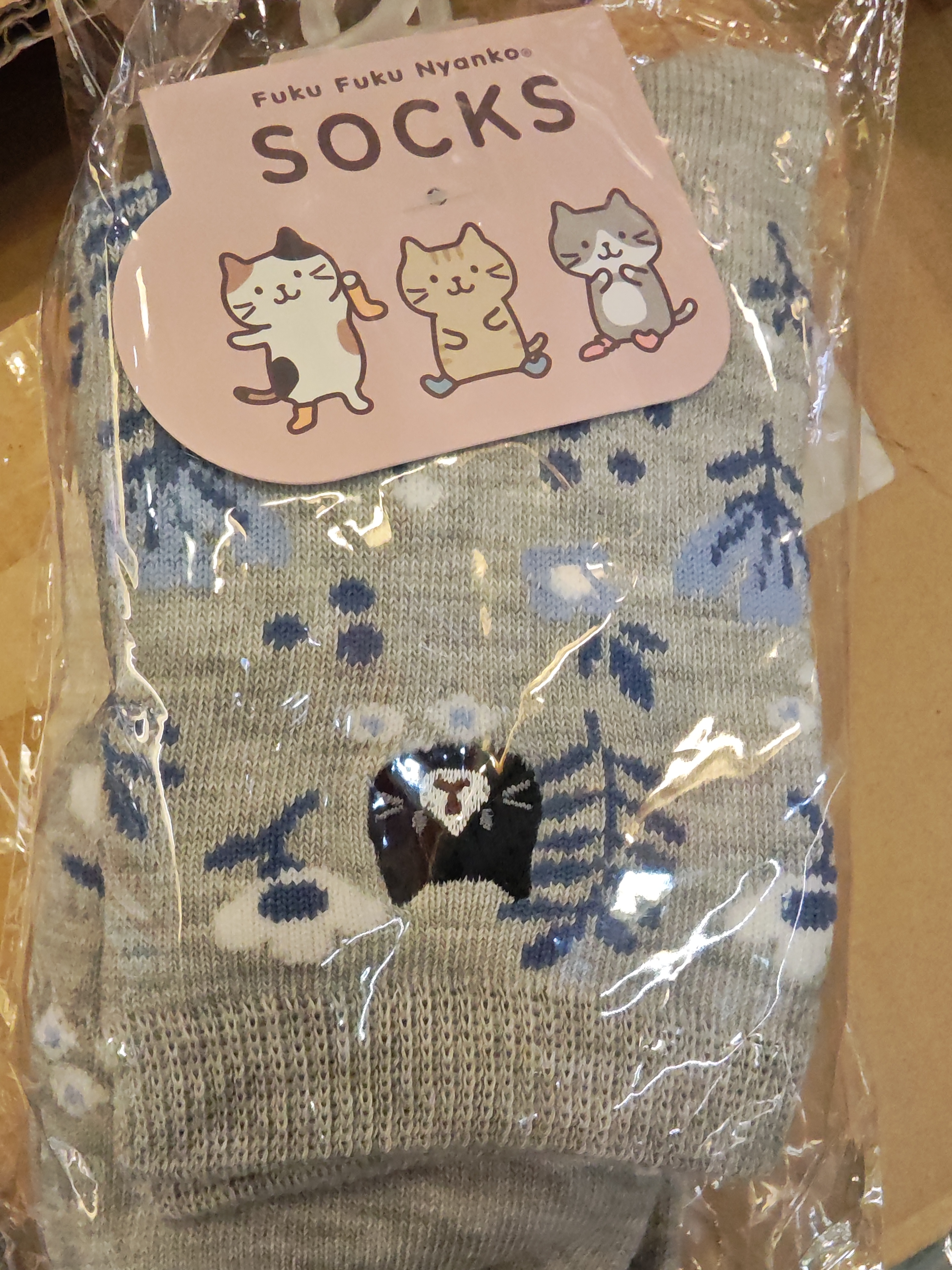 Fukufukunyanko貓貓襪
