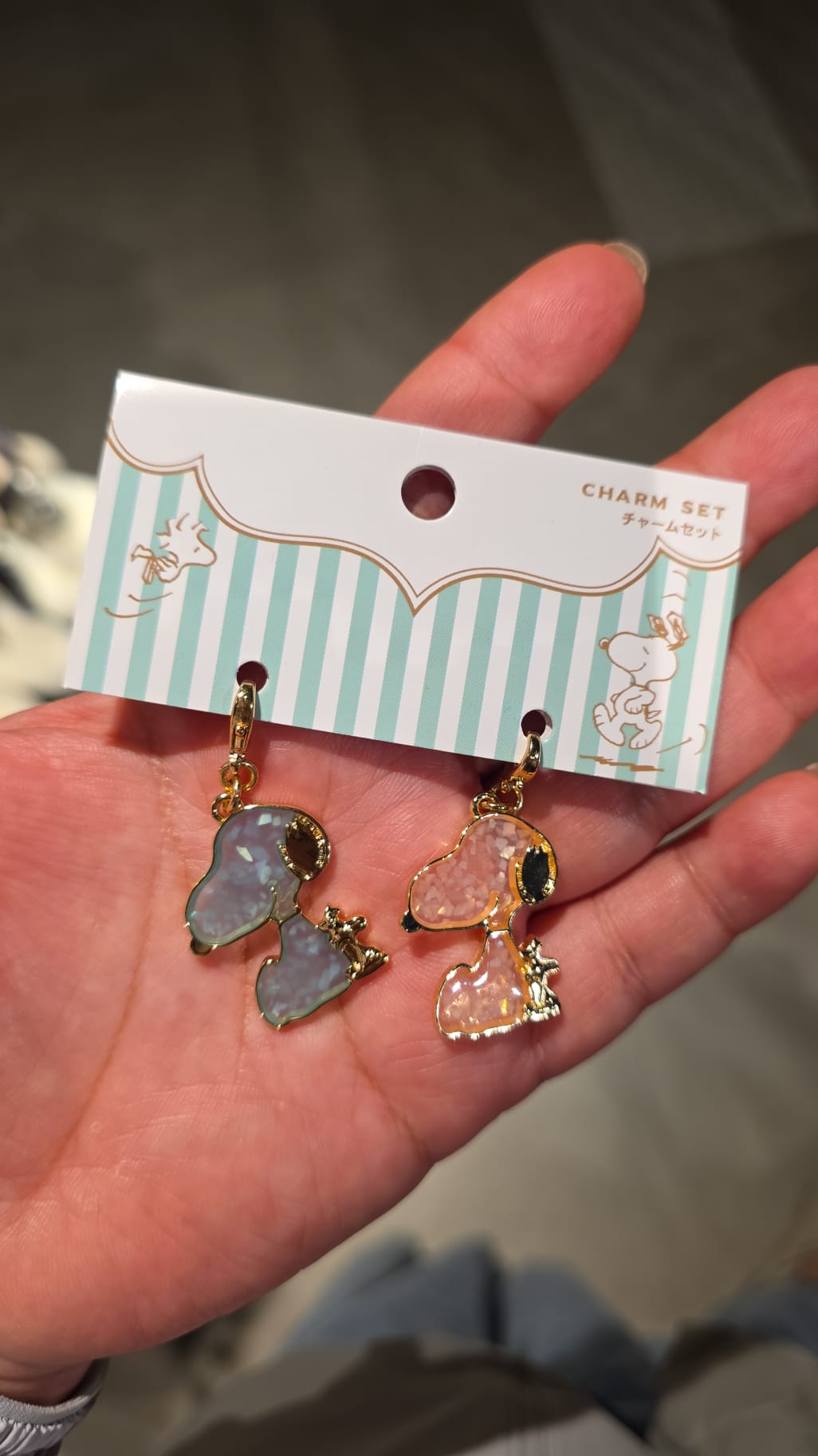 snoopy charm set
