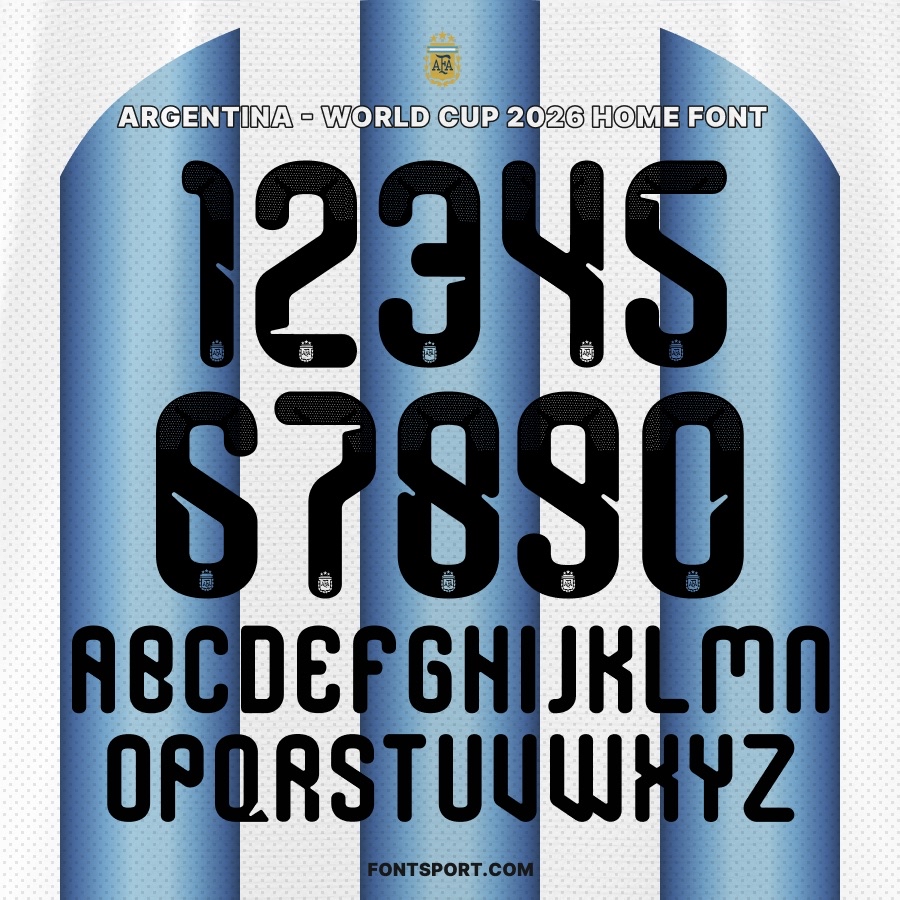 2026世界盃 阿根廷 主場 印字