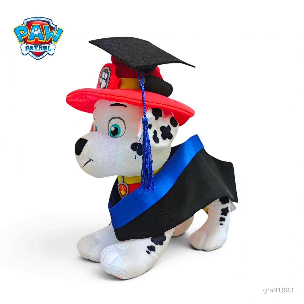 Marshall 畢業公仔 Paw Patrol 30cm汪汪隊毛毛畢業禮物公仔  香港現貨 可加