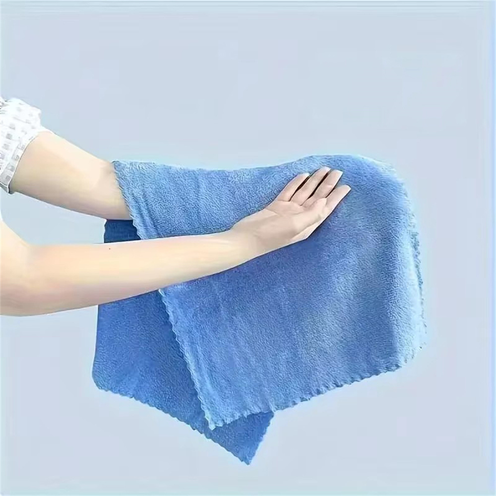 韓版珊瑚絨毛巾 吸水毛巾 洗面巾 抹臺毛巾 擦手巾 小毛巾 五條裝 [平行進口] HK2772