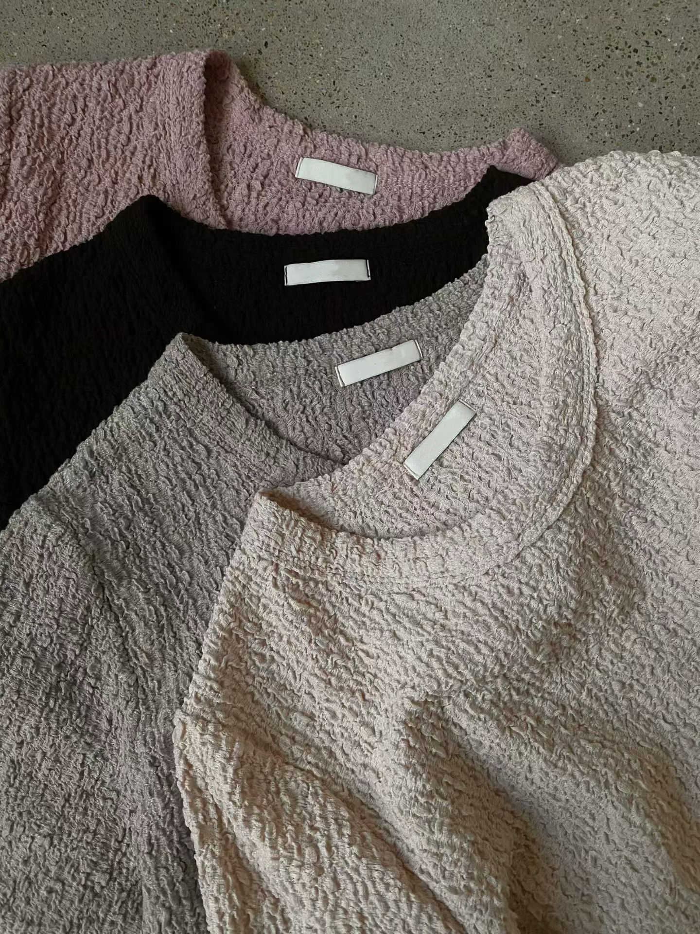 (預購優惠) Textured top #top115