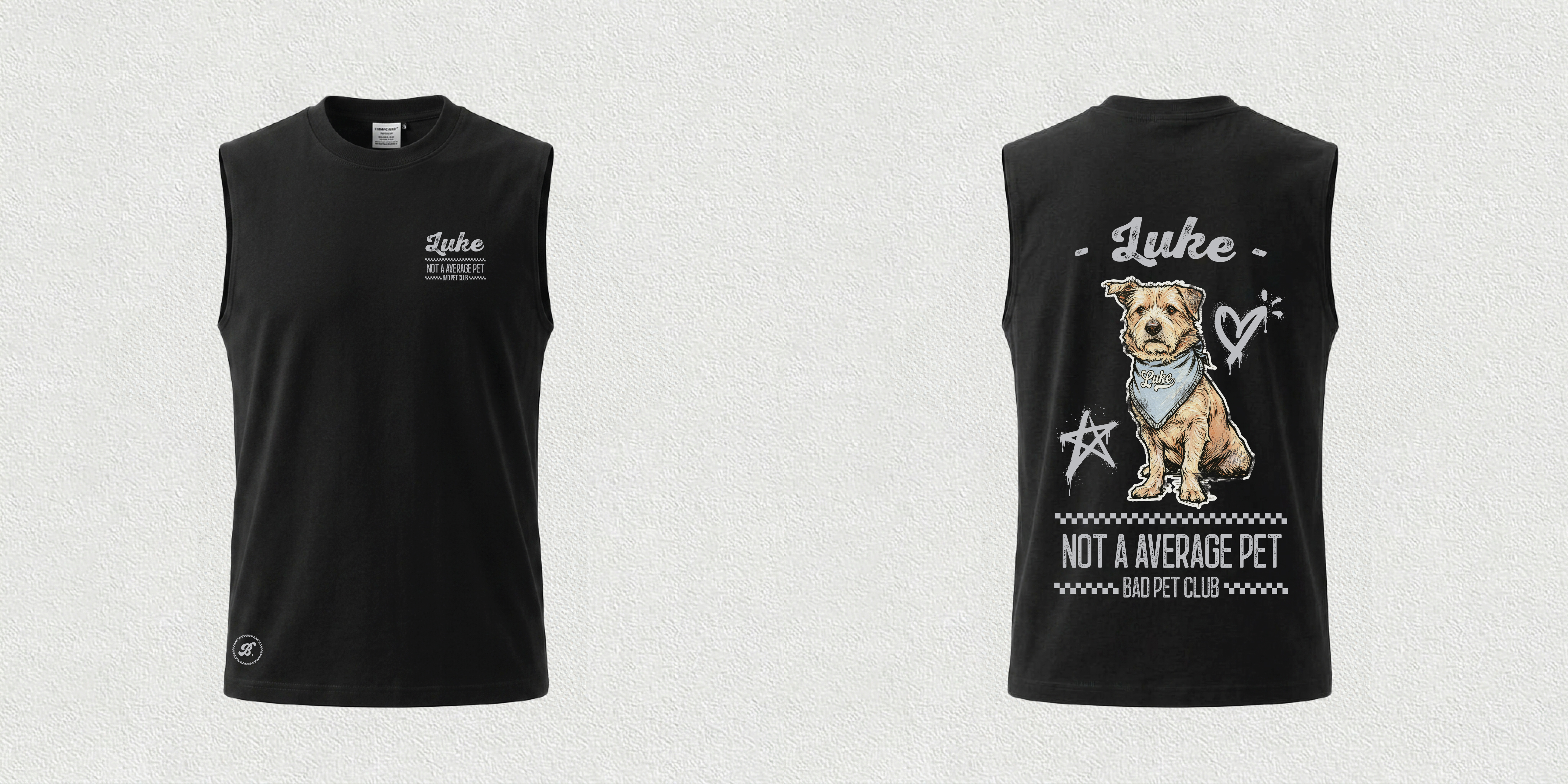 【寵物客製】男裝 Sport Vest 運動背心