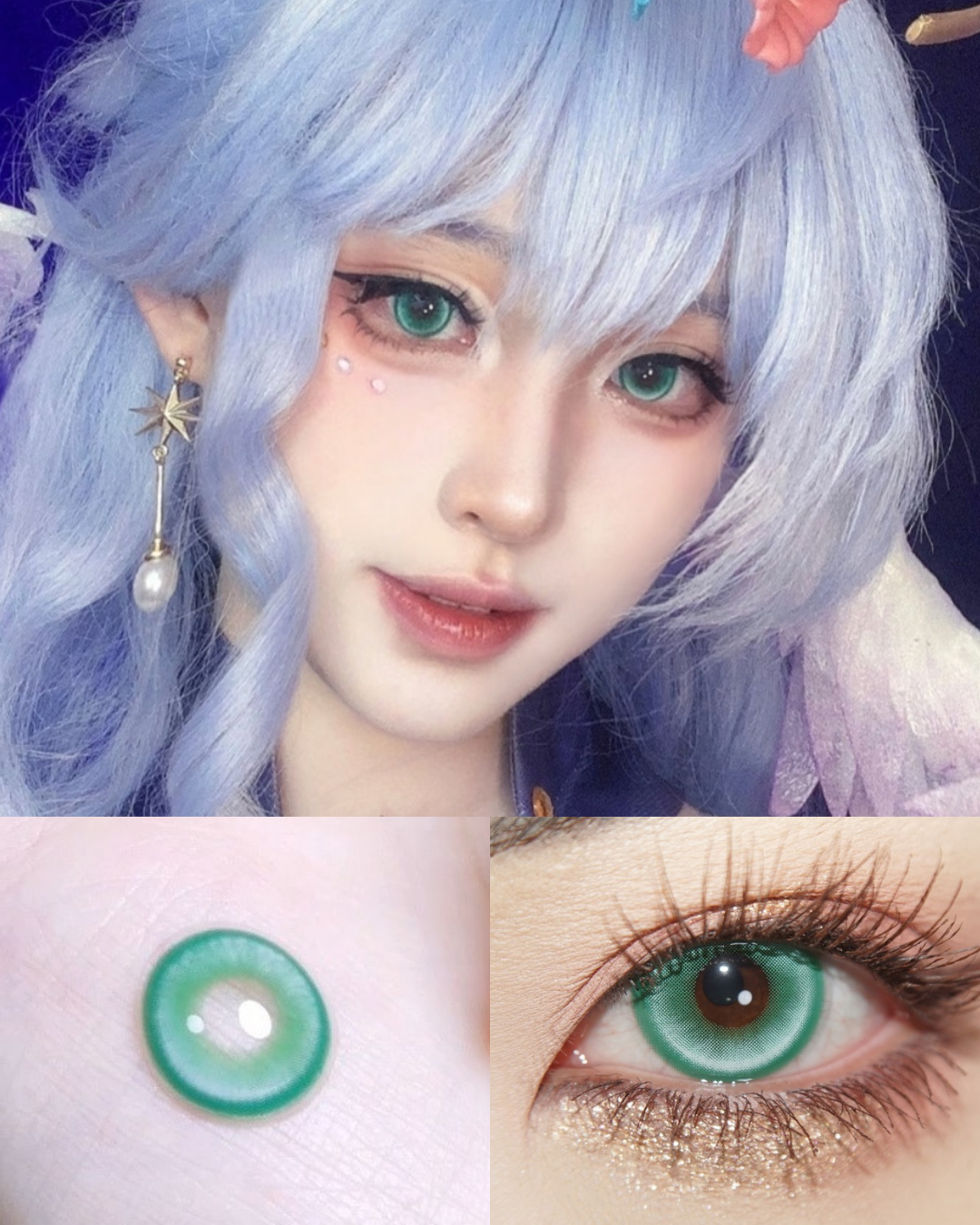 0度現貨 Lenspop光暈綠 半年拋